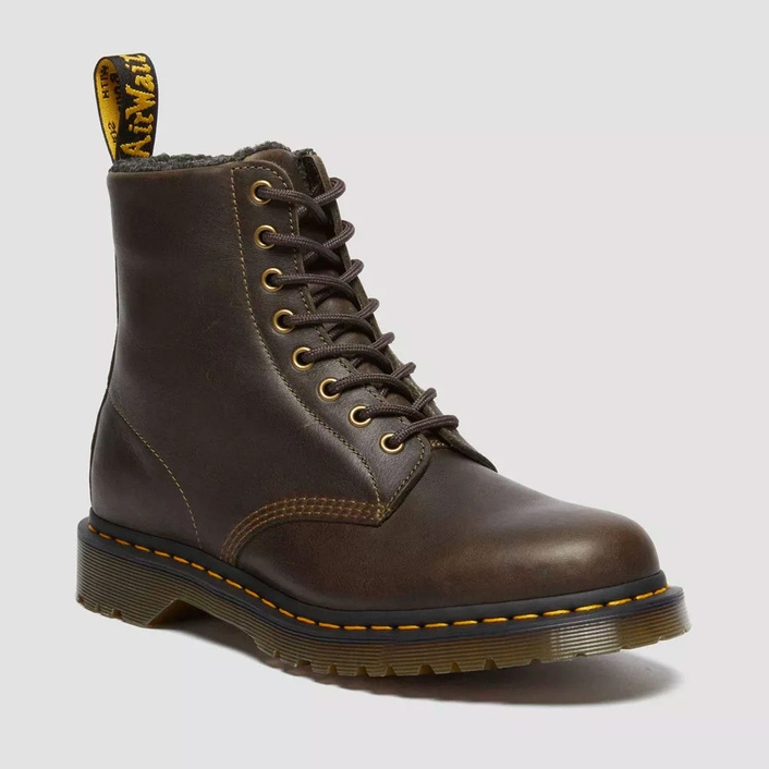 Dr. Martens glany ocieplane 1460 Grizzly oliwkowe 31873538
