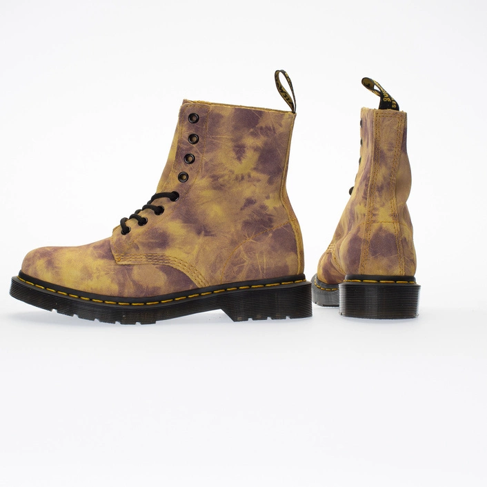 Dr. Martens glany 1460 Pascal Tie Dye zamszowe żółte 27962745