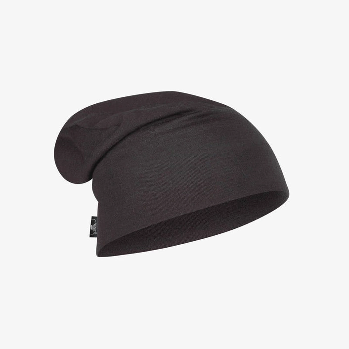 Buff Czapka Merino Heavyweight Solid Black