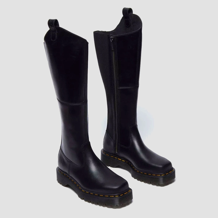 Dr. Martens Amaayah Knee High Leather Riding Boots 31947001