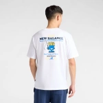 New Balance Koszulka Biała Fish and Chips MT61I5BMWT