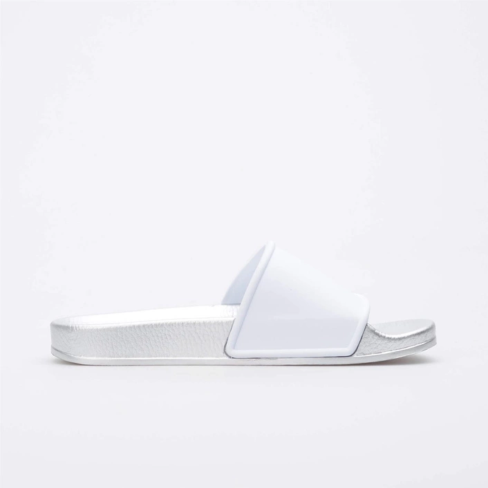 Colmar KLAPKI DAMSKIE SLIPPER PLAIN WHITE/SILVER