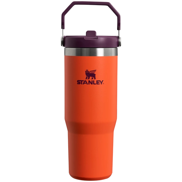 Stanley Kubek The IceFlow Flip Straw Tumbler 0,89L - Tigerlily Plum