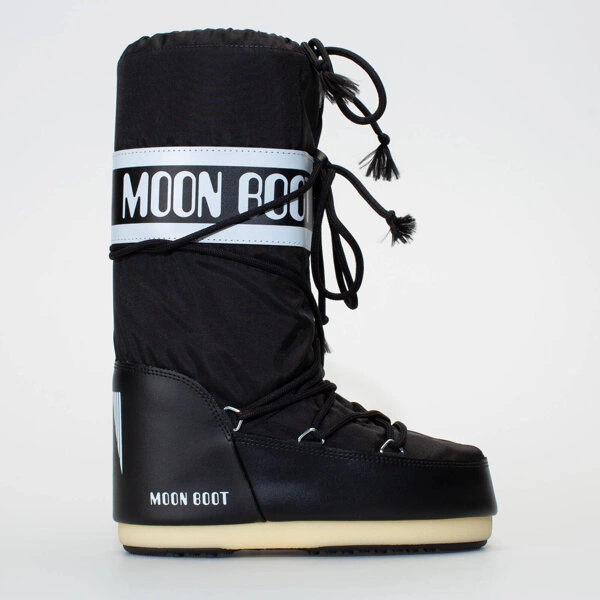 ŚNIEGOWCE MOON BOOT Nylon Black 14004400 001