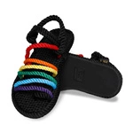 Bohonomad Havana Rope Sandal – Black/Multi