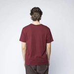 Champion Reverse Weave COLLEGE PRINT T-SHIRT Burgundy