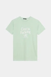 Kaotiko Green C'est La Vie Washed T-shirt