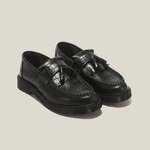 Dr. Martens loafersy z frędzlami Adrian Croc ciemnozielone 43188300