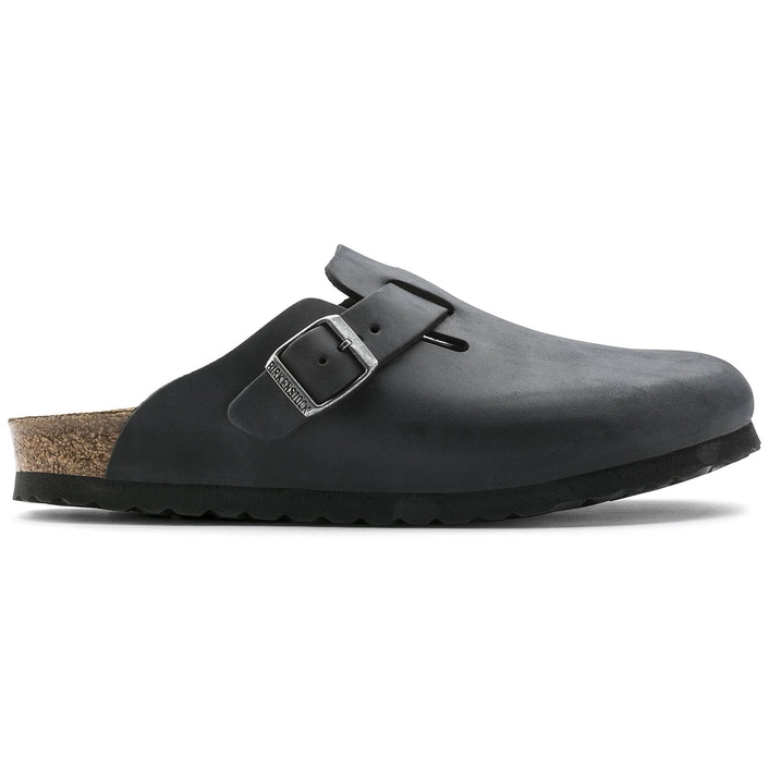 Birkenstock Boston NU Oiled Black 59461