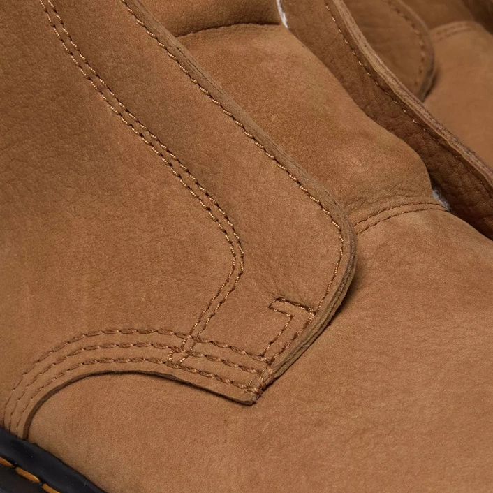 Dr. Martens Zebzag Laceless Warm Lined Slip On Nubuck Boots 42019200