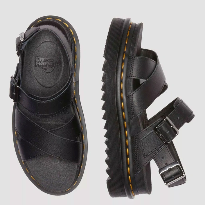 Dr. Martens sandały Voss II Athena czarne damskie 31558001