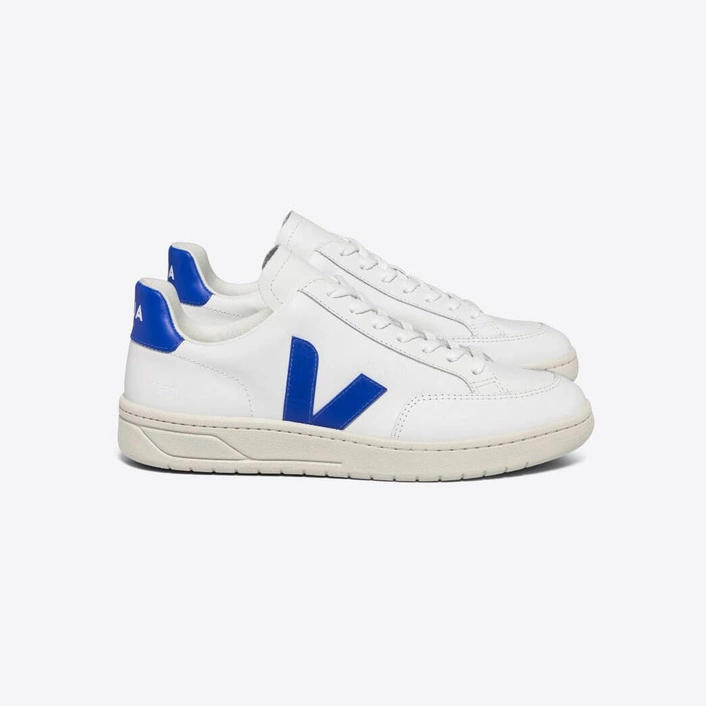 Buty Męskie Veja V-12 Leather Extra White/Paros