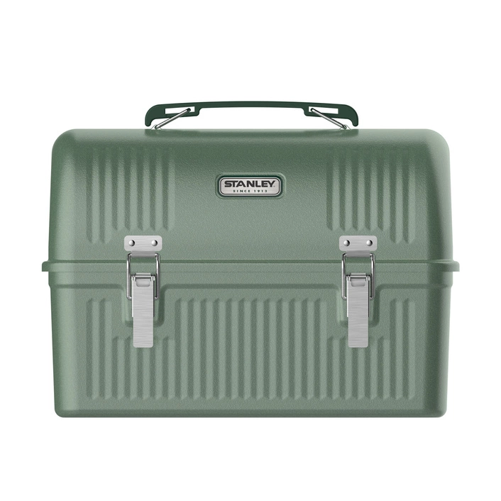 Stanley Stalowy Lunch box VintageHammertone Green 9.5L