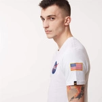 Alpha Industries Space Shuttle T-Shirt WHITE
