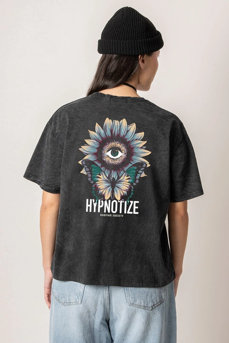Kaotiko Damski T-shirt Hypnotize AQ032-01-M002