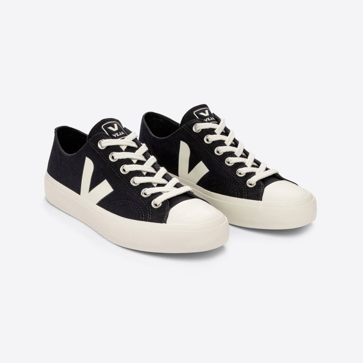 Veja WATA II LOW CANVAS BLACK PIERRE