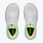 HOKA Clifton 11 damskie buty do biegania Frost/Neon Yuzu