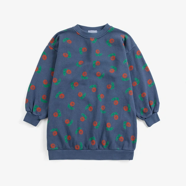 BOBO CHOSES Sukienko-Bluza Dziecięca Stamp Bloom
