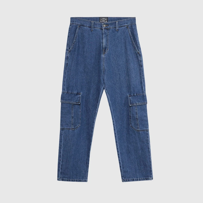 Kaotiko New York Denim Trousers Blue