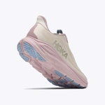 HOKA Clifton 11 GLM GORE-TEX damskie wodoodporne buty do biegania Alabaster/Pink Opal