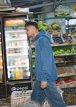 Bluza męska z kapturem Coalition CLTN SK8 H – niebieski