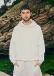 Bluza męska z kapturem Coalition CLTN HOODIE – jasny szary melanż