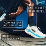 HOKA Clifton 11 męskie buty do biegania Black/Black