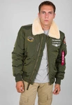 Alpha Industries Injector III Air Force Jacket DARK GREEN