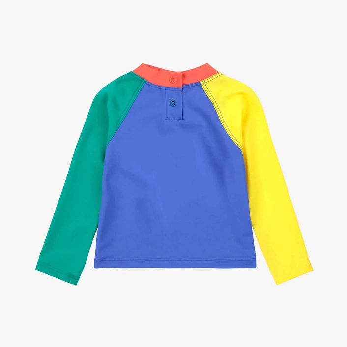 BOBO CHOSES Koszulka do Pływania Joy color block swim T-shirt