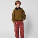 BOBO CHOSES WOVEN BUTTONNED KHAKI 