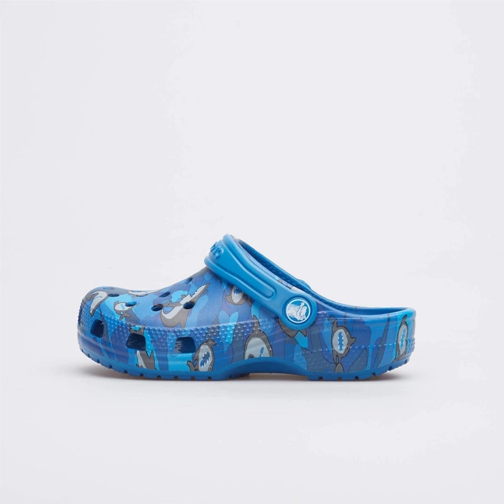 Crocs Classic SHARK CLOG PS PREP BLUE