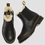 Dr. Martens 2976 Leonore Faux Fur Lined Burnished Chelsea Boots 21045001