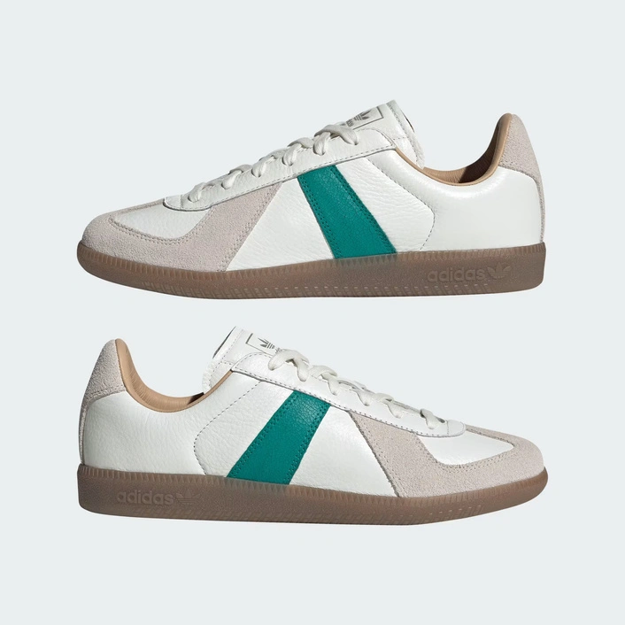 adidas Sneakersy BW Army Core White / Power Green / Gum HQ9265