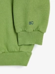 BOBO CHOSES BLUZA ZIELONA BAWEŁNA ORGANICZNA FUNNY FACE