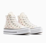 Converse Chuck Taylor All Star Lift Platform Embroidered Strawberries A14934C