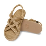 Bohonomad Bodrum Rope Sandal - Beige