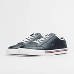 Tommy Hilfiger Core Corporate Leather Sneaker Desert Sky
