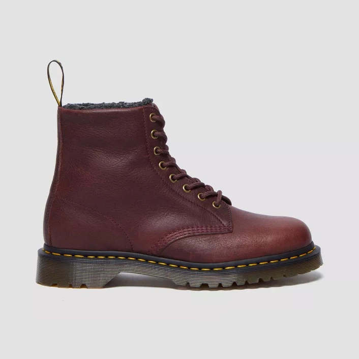 Dr. Martens glany ocieplane 1460 Grizzly wiśniowe 31873600