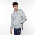 New Balance ESSENTIALS EMBROIDERED HOODIE GREY