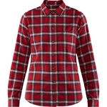 Fjallraven Ovik Flannel Shirt W F89833-325 Deep Red