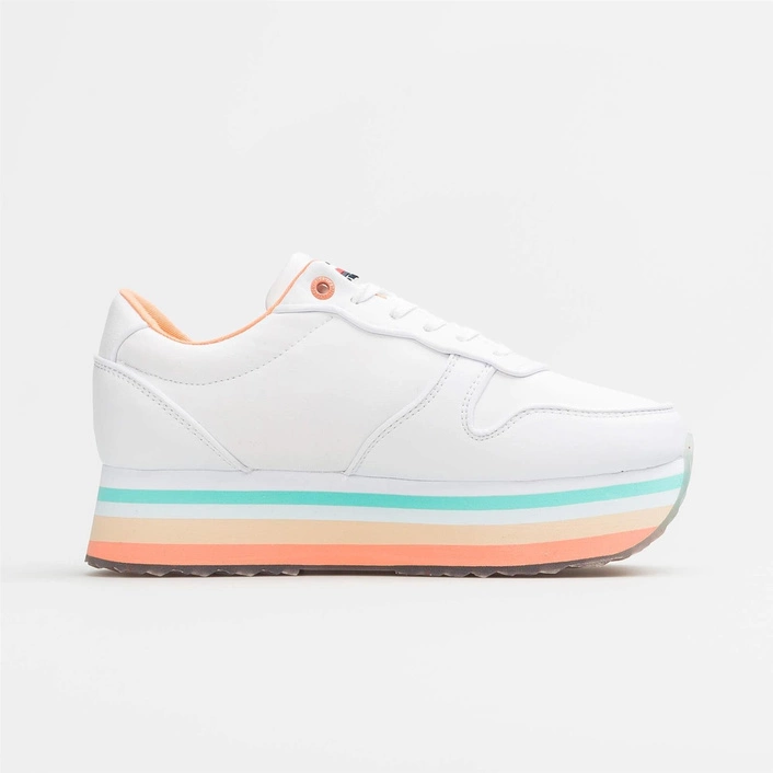 Tommy Hilfiger WMNS Piped Flatform Sneaker White