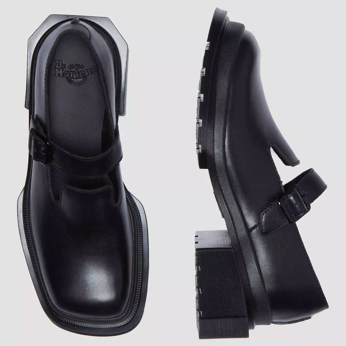 Dr. Martens Maybole Square Toe Leather Mary Jane Shoes 32075001