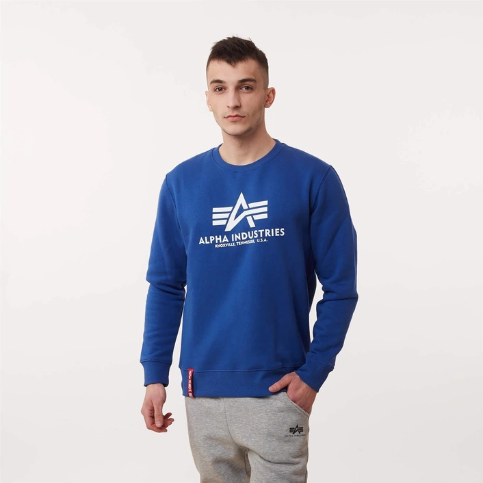 Alpha Industries BASIC SWEATER NASA BLUE