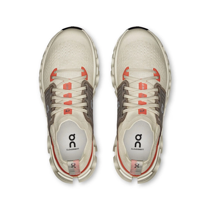 On CLOUDSWIFT 4 Cream-Salmon 3WF10113106