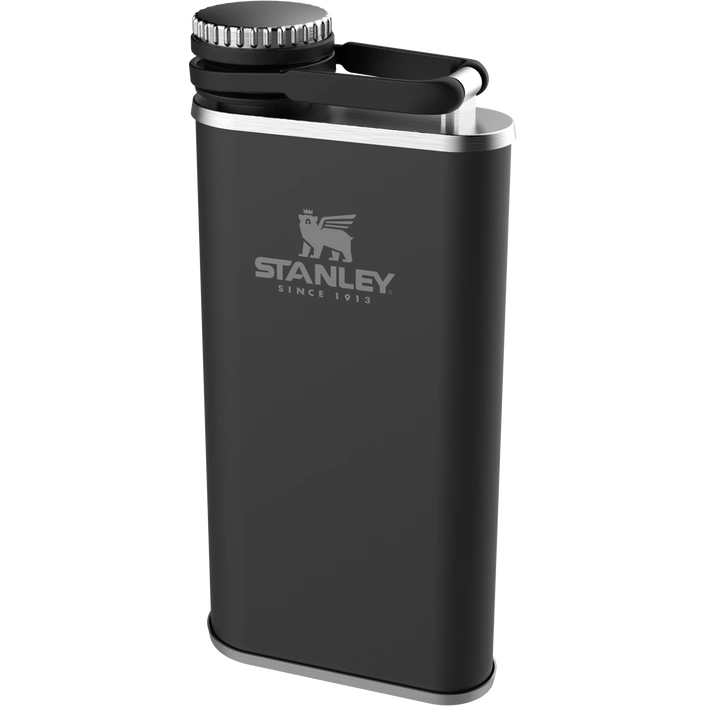 Stanley Piersiówka Classic Easy Fill Wide Mouth Flask - Matte Bla 0.23L