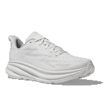 HOKA Clifton 9 męskie buty do biegania White / White