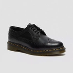 Dr. Martens półbuty brogue 3989 Yellow Stitch Smooth czarne męskie 22210001