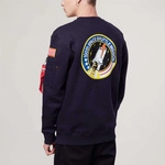 Alpha Industries SPACE SHUTTLE SWEATER REP BLUE