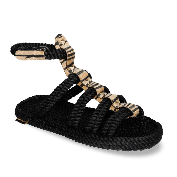 Bohonomad Serengeti Rope Sandal - Black