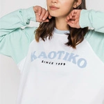 Kaotiko CREW AROA SWEATSHIRT GREEN